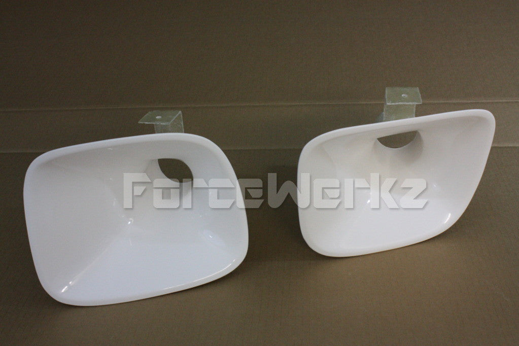2002-2003 Subaru Impreza WRX Bugeye CS Brake Ducts Fog Light Inserts Covers — 4