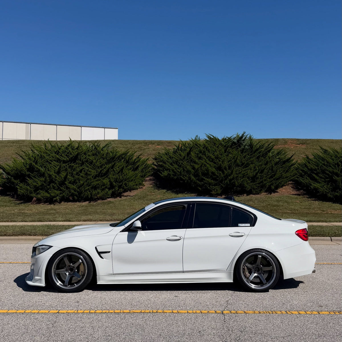 AlpineX Dynamics L Style Carbon Fiber Front Lip For BMW F8X M3 M4