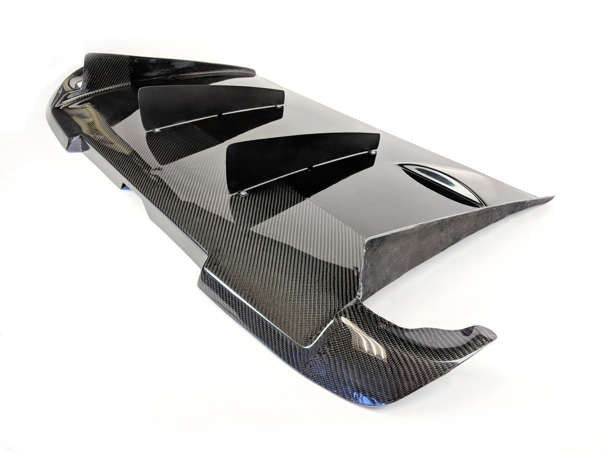 Rear Diffuser Fins — 6