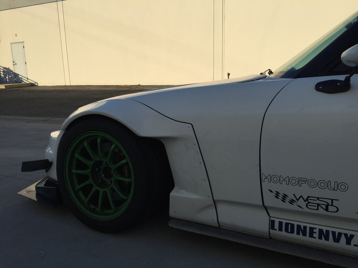 Honda S2000 Circuit Garage Style Widebody Fender Flares (Front) — 6