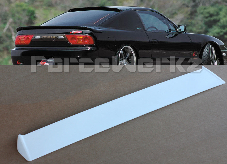 1989-1994 Nissan 240SX S13 Hatchback DM Style Roof Spoiler Wing — 1
