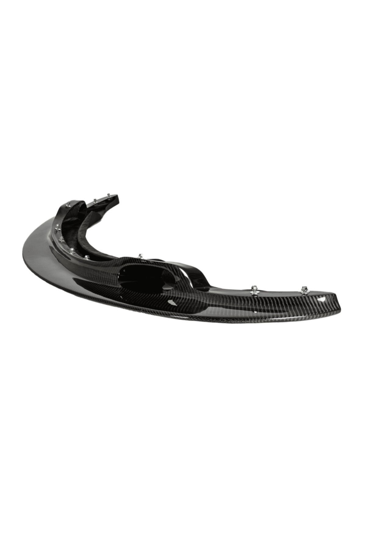 AlpineX Dynamics GT4 Style V1 Longer Carbon Fiber Front Splitter For BMW E9X M3