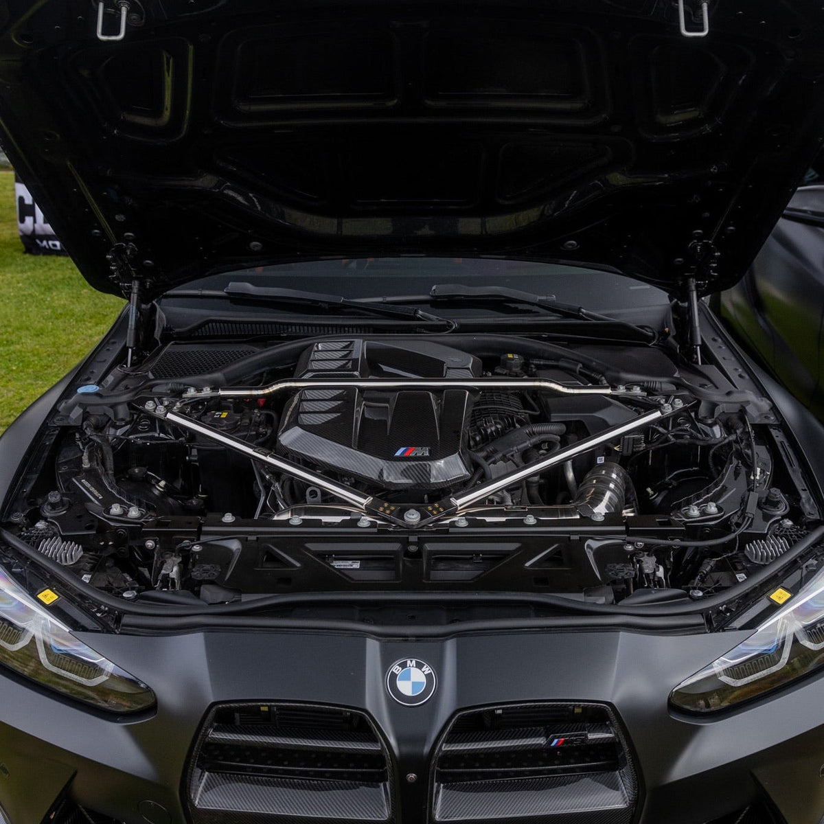 AlpineX Dynamics Carbon Fiber Engine Cover For BMW G8X M3 M4 / G87 M2