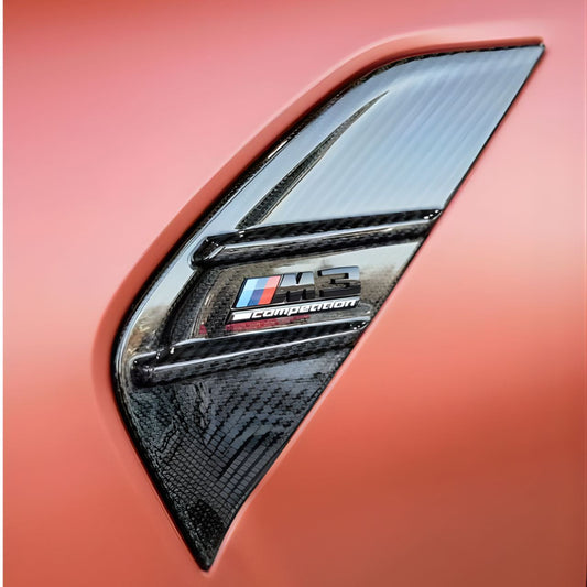 AlpineX Dynamics Pre-preg Dry Carbon Fiber Fender Trim For BMW G80 M3 / G82 G83 M4