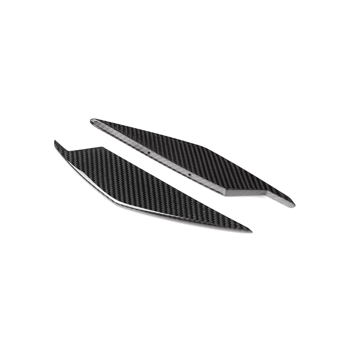 AlpineX Dynamics Pre-preg Dry Carbon Fiber Front Canards For BMW G8X M3 M4