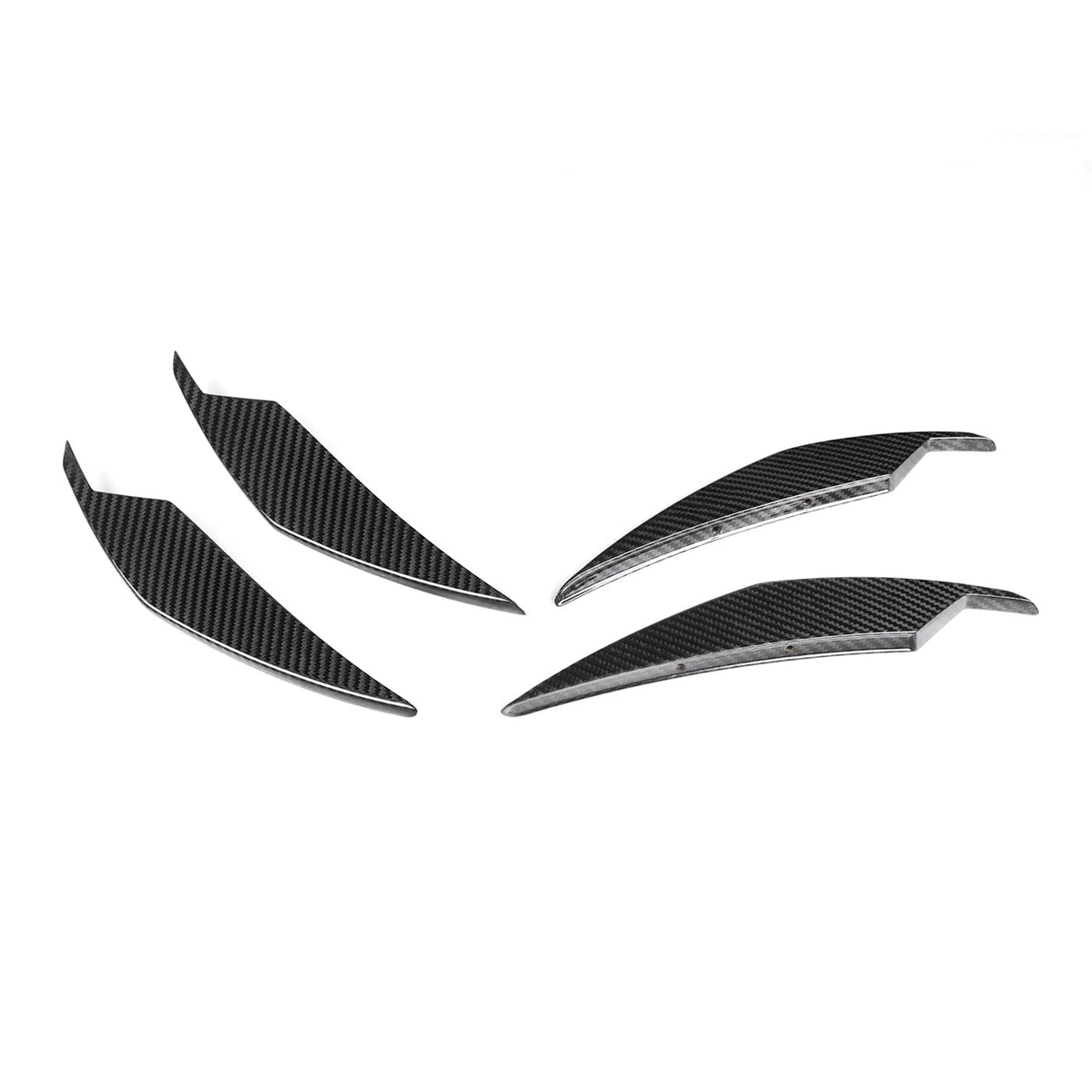 AlpineX Dynamics Pre-preg Dry Carbon Fiber Front Canards For BMW G8X M3 M4