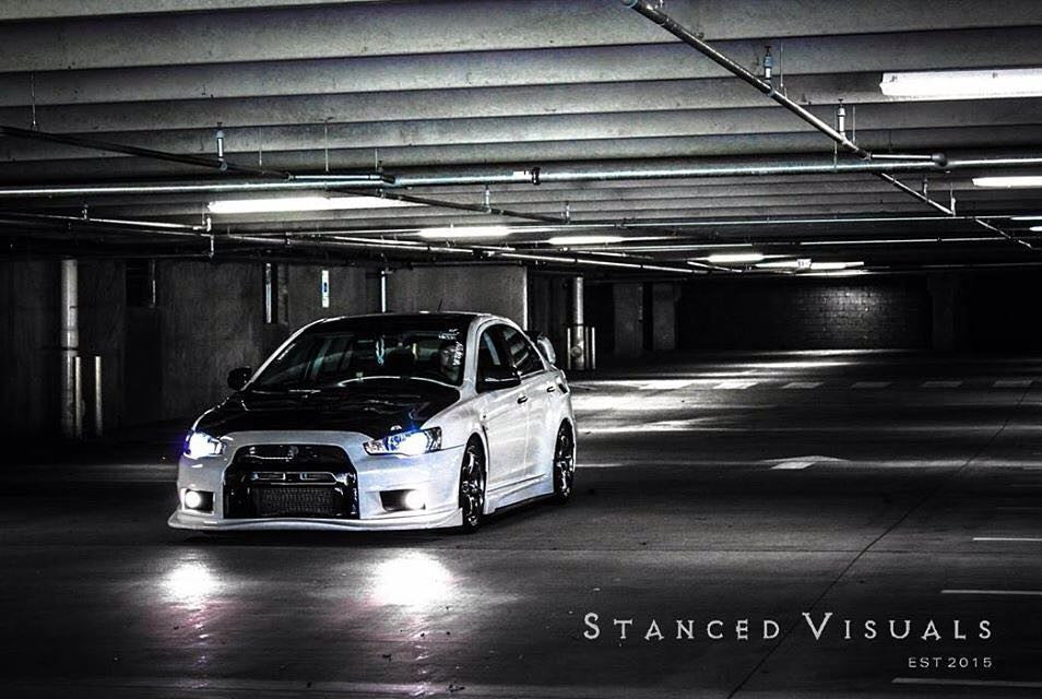 2008-2013 Mitsubishi Lancer Evolution Evo X 10 VR Style Side Skirts — 2