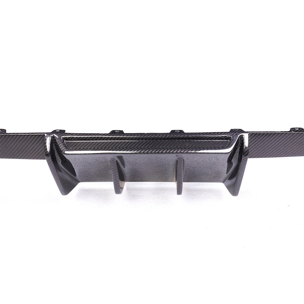 AlpineX Dynamics MH Style Pre-preg Dry Carbon Fiber Rear Diffuser For BMW G87 M2