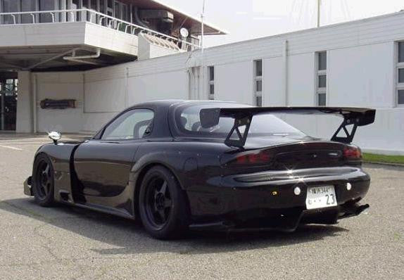 Mazda RX-7 FD RE-Style Rear Diffuser - FRP — 1