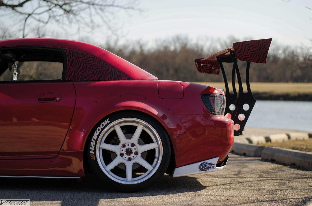Honda S2000 Circuit Garage Style Widebody Fender Flares (Rear) — 3