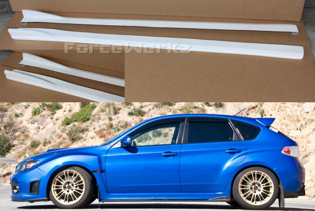 2008-2013 Subaru Impreza WRX STi CS Side Skirts — 1