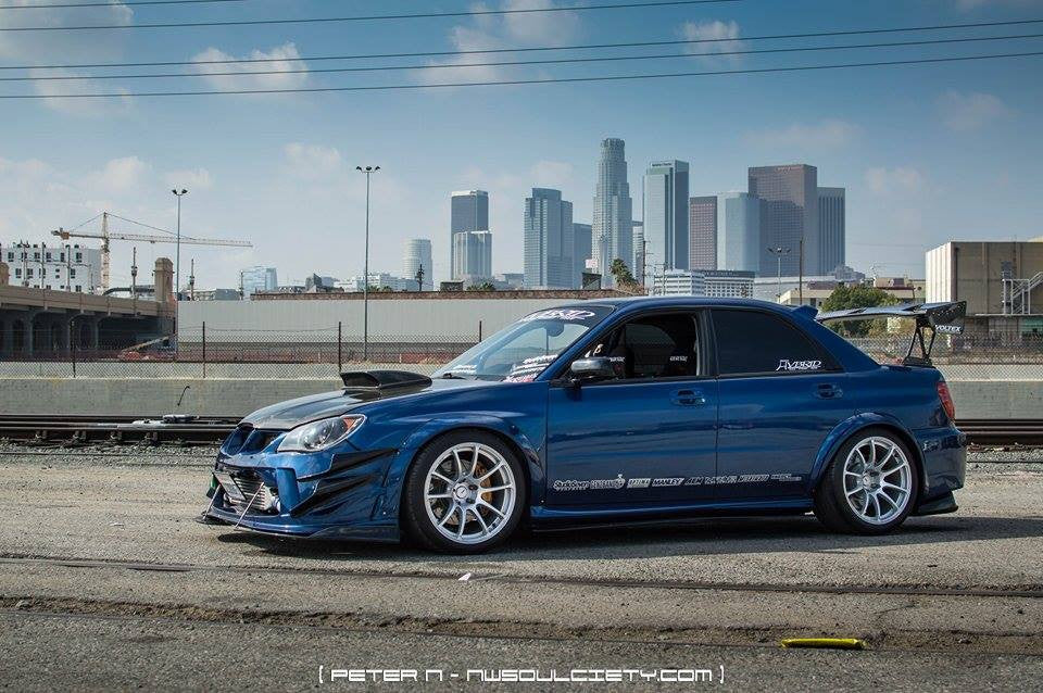 2004-2005 Subaru Impreza WRX STi Wide Body Fender Flares — 4
