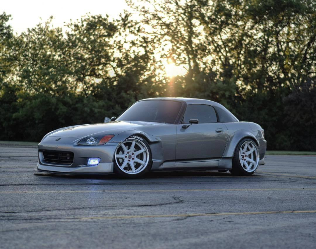 Honda S2000 Circuit Garage Style Widebody Fender Flares (Rear) — 4