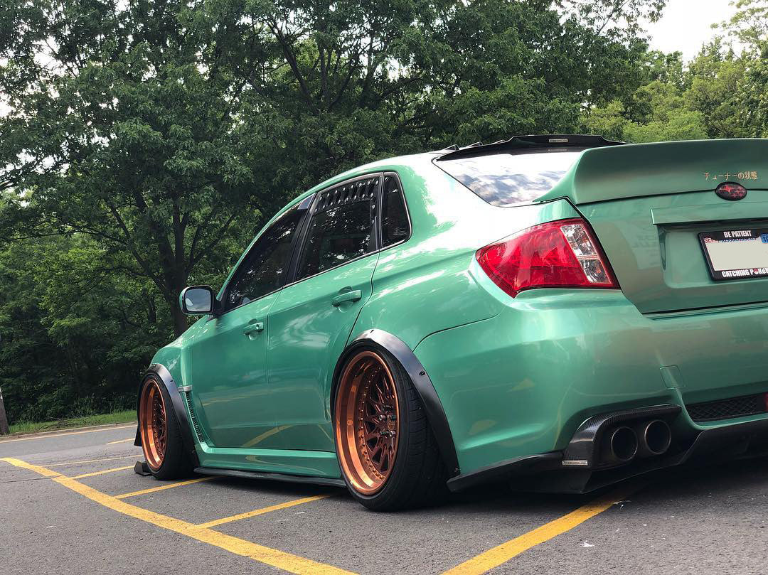 2008-2014 Subaru WRX STi Widebody Fender Flares  — 6