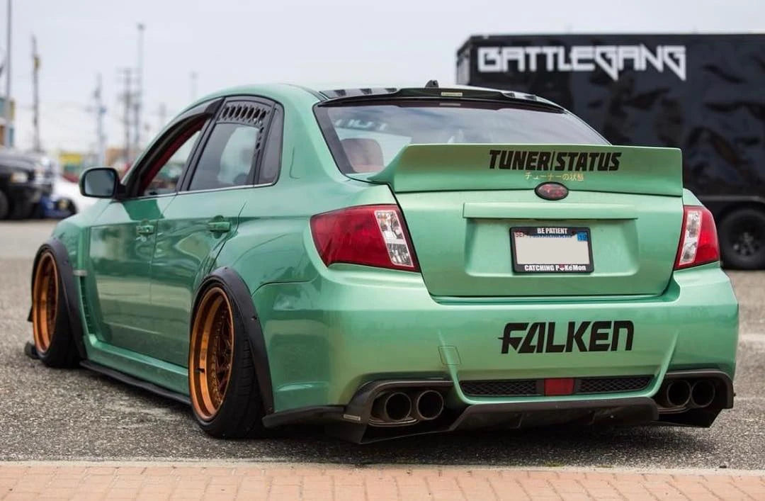 2008-2014 Subaru WRX STi Widebody Fender Flares  — 1
