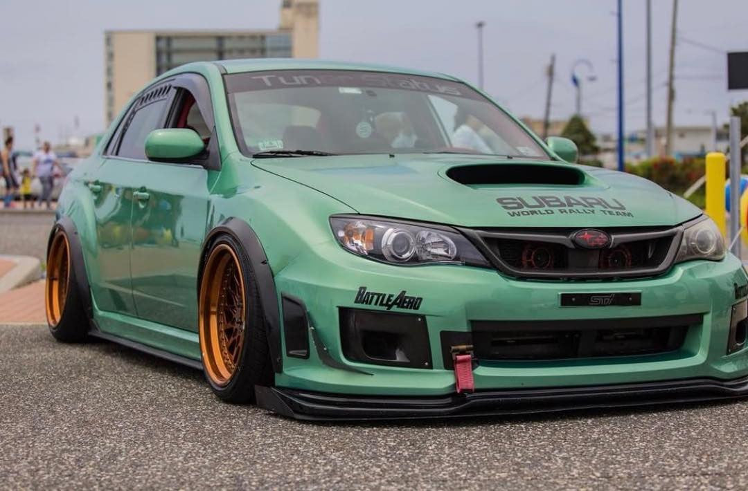 2008-2014 Subaru WRX STi Widebody Fender Flares  — 2