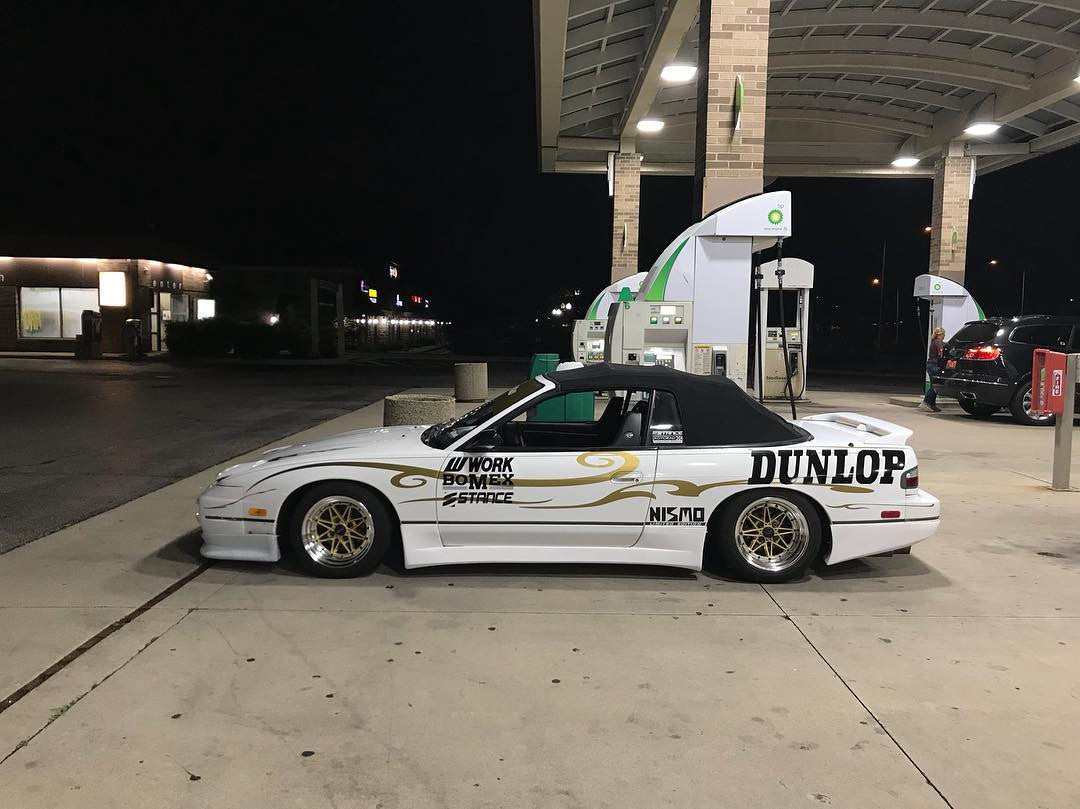 1989-1994 Nissan 240SX S13 180SX Silvia Chuki Style Side Skirts — 5