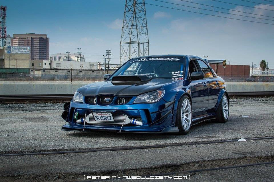 2004-2005 Subaru Impreza WRX STi Wide Body Fender Flares — 5
