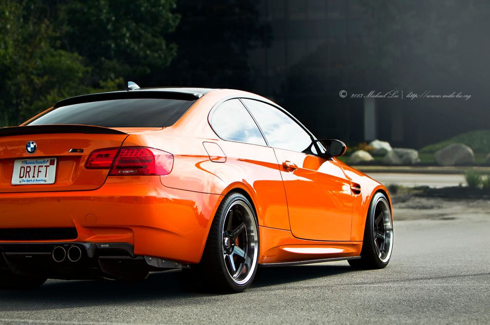 BMW E92 Side Skirt Diffuser Extensions Diffusers Splitters - Carbon Fiber (For M3 Rep Side Skirts) — 4