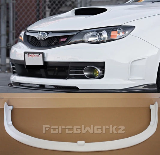 2008-2010 Subaru Impreza WRX STi CS Front Bumper Lip Spoiler — 1