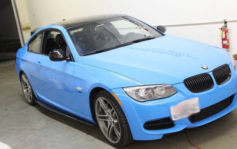 BMW E92 Coupe Side Skirt Diffuser Extensions Splitters - Carbon Fiber (for OEM side skirts) — 6
