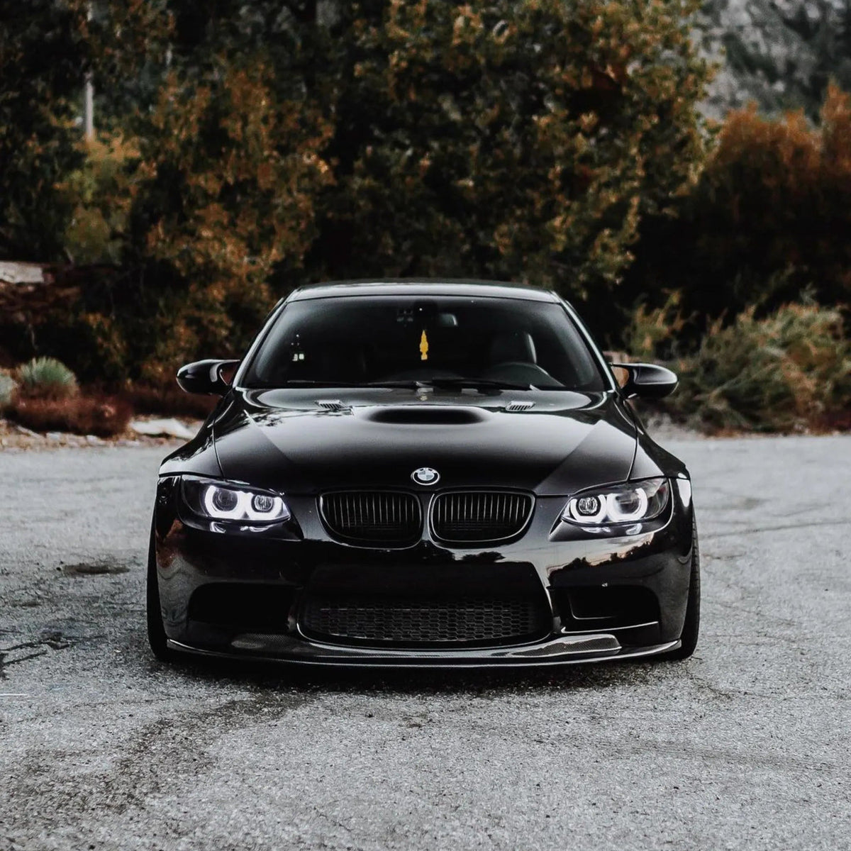 AlpineX Dynamics GTS Style 1-pc Carbon Fiber Front Lip For BMW E9X M3