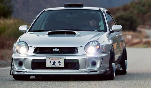 2002-2003 Subaru Impreza WRX Bugeye CS Brake Ducts Fog Light Inserts Covers — 1