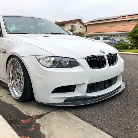 AlpineX Dynamics GTS Style 1-pc Carbon Fiber Front Lip For BMW E9X M3