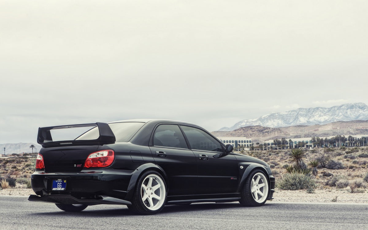 2002-2007 Subaru Impreza WRX STi VT Rear Diffuser - Carbon Fiber — 1