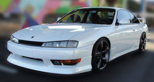 Nissan 240SX S14 K's Style Front Bumper Lip (for JDM Kouki bumper) — 1