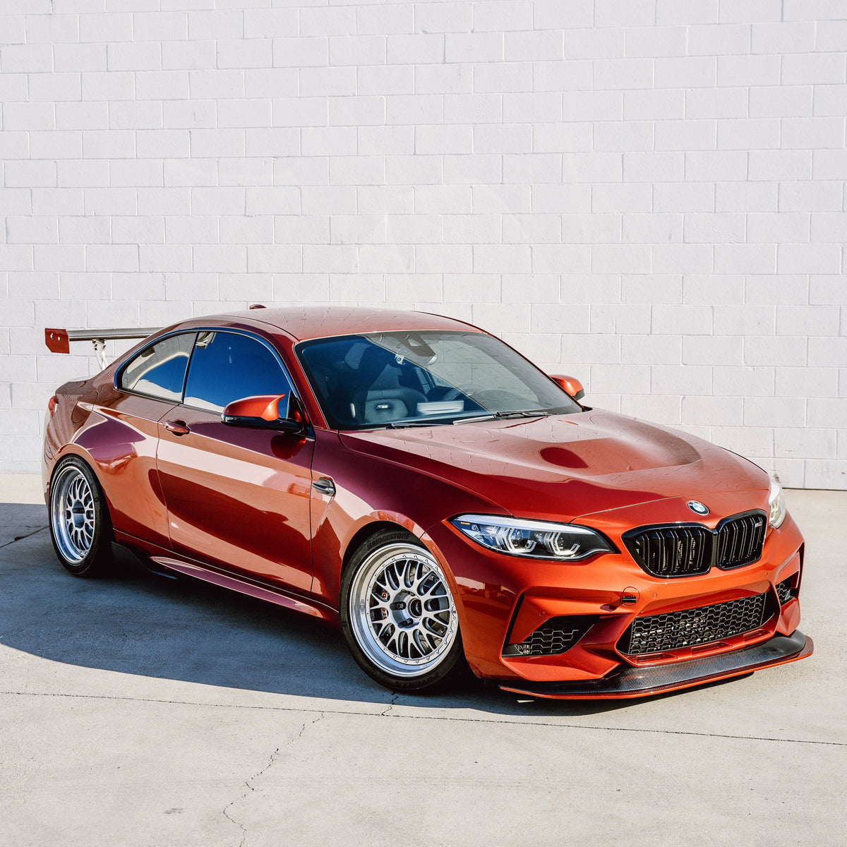 AlpineX Dynamics MP Style Carbon Fiber Side Skirt For BMW F87 M2 / M2 Competition