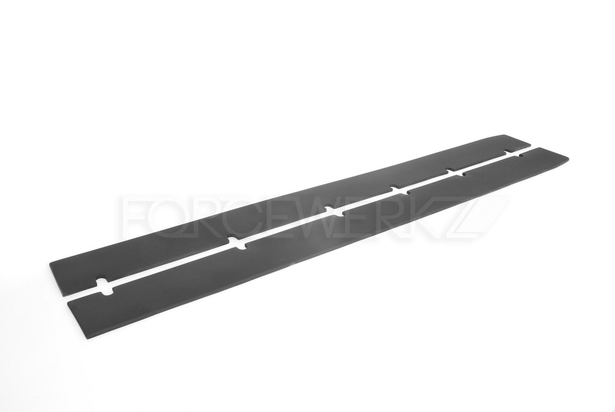Mitsubishi Lancer Evolution Evo X 10 V2 Side Skirt Extensions Splitters Diffusers - FRP — 3