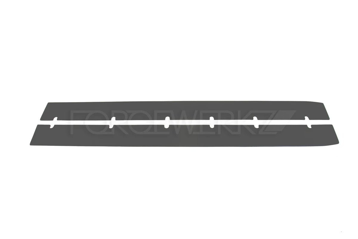Mitsubishi Lancer Evolution Evo X 10 V2 Side Skirt Extensions Splitters Diffusers - FRP — 1