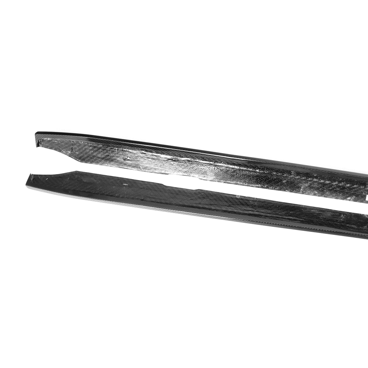 AlpineX Dynamics AD Style Pre-preg Dry Carbon Fiber Side Skirt For BMW G87 M2