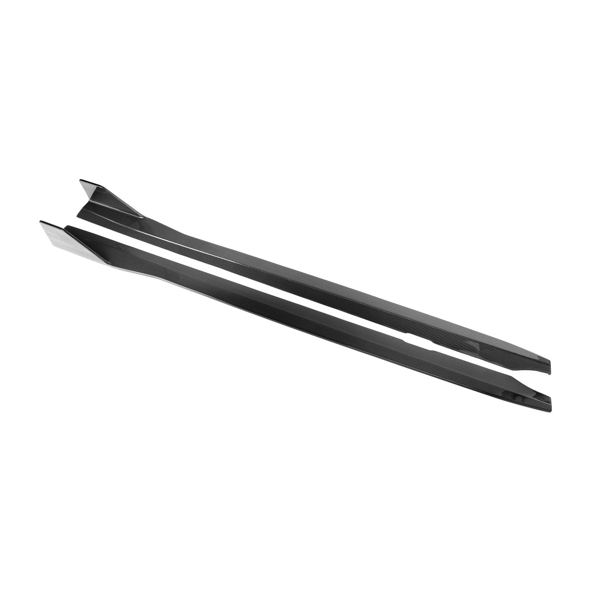 AlpineX Dynamics AD Style Pre-preg Dry Carbon Fiber Side Skirt For BMW G87 M2