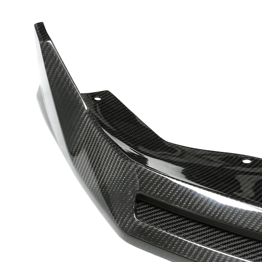 AlpineX Dynamics V Style 1 Piece Carbon Fiber Front Lip For BMW G87 M2