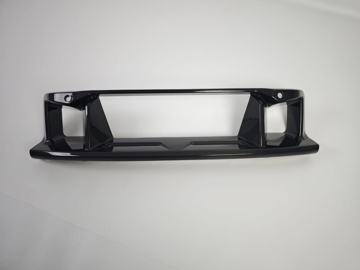 AlpineX Dynamics AN Style Dry Carbon Fiber Lower Front Bumper Grille For BMW G87 M2