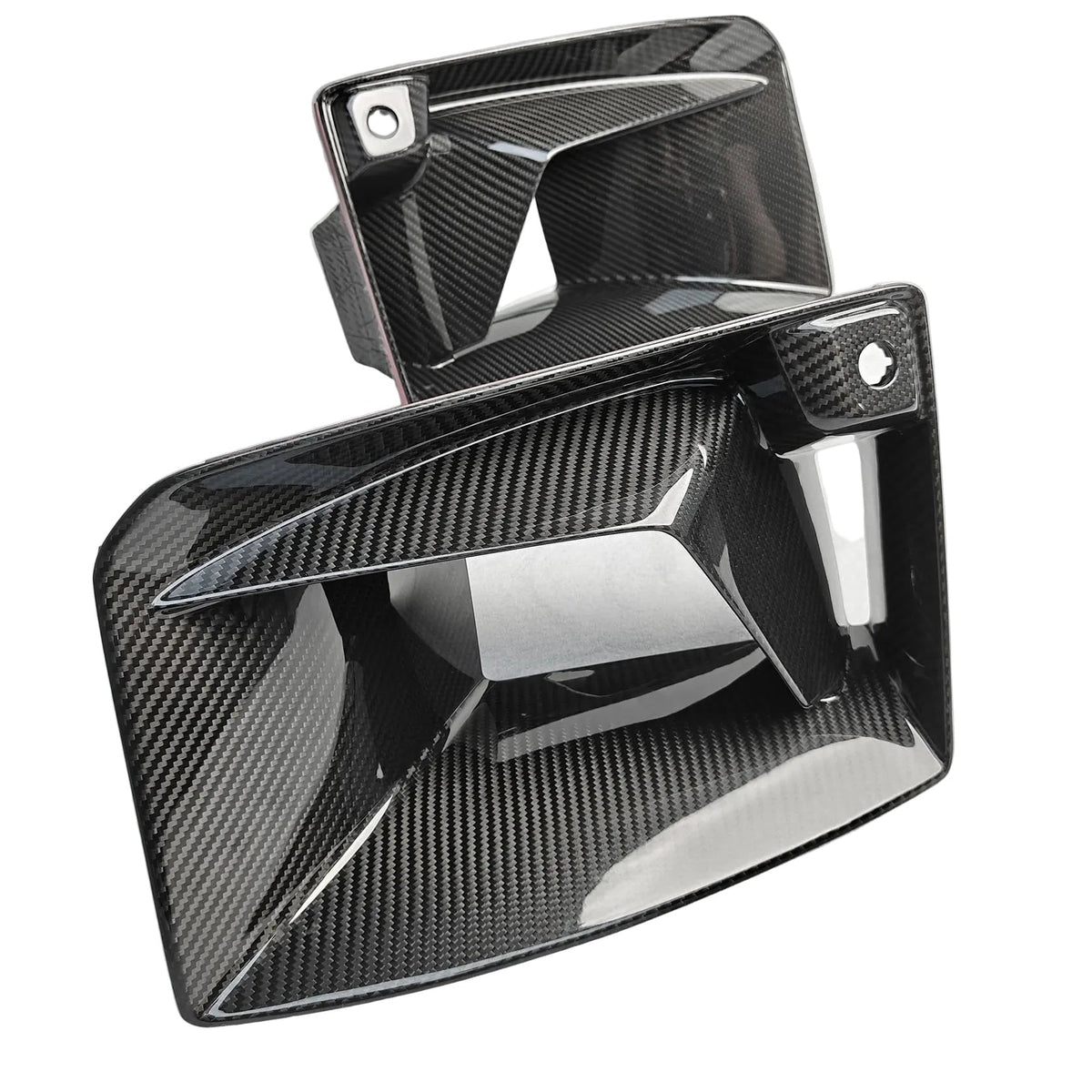 AlpineX Dynamics TR Style Pre-preg Dry Carbon Fiber Front Duct For BMW G87 M2