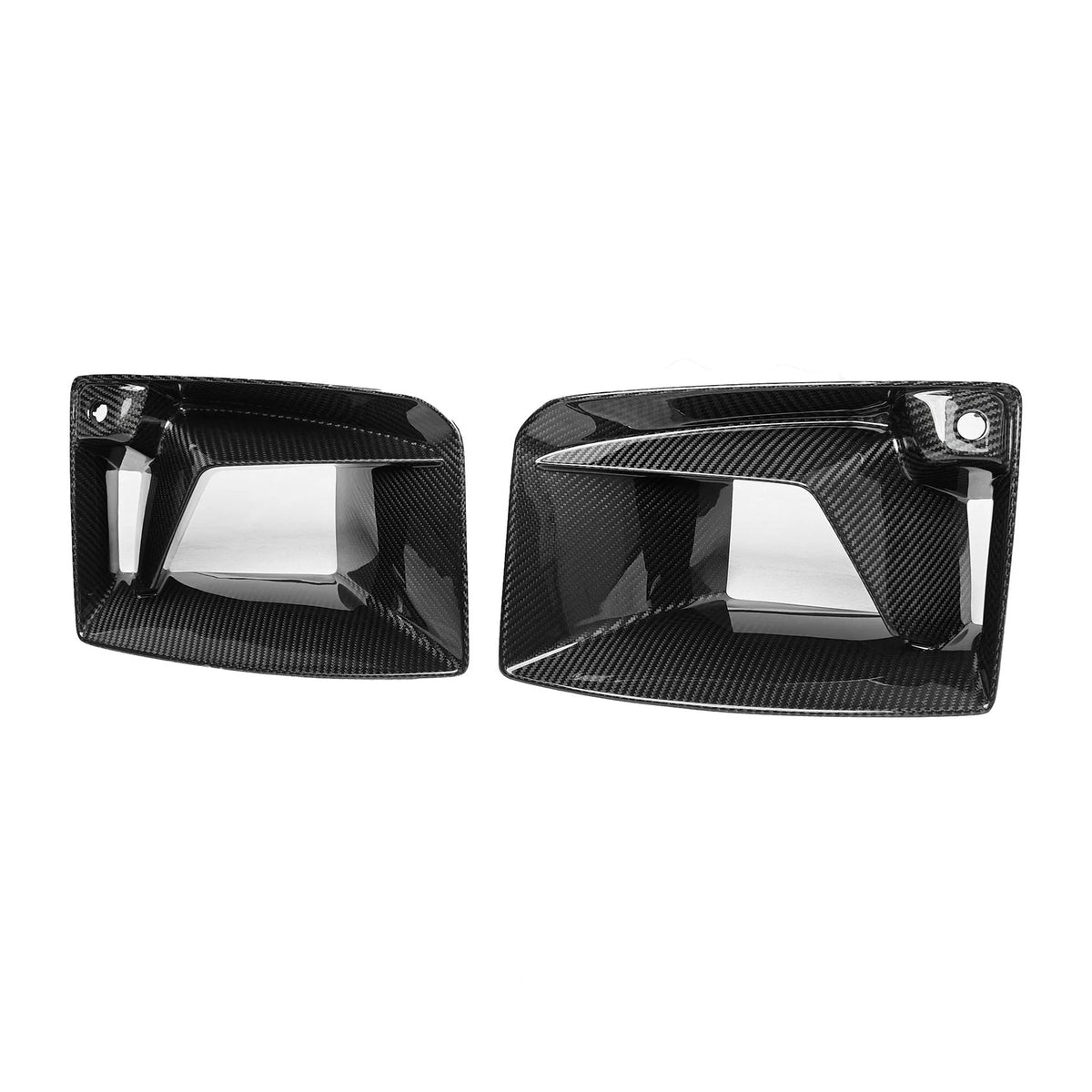 AlpineX Dynamics TR Style Pre-preg Dry Carbon Fiber Front Duct For BMW G87 M2