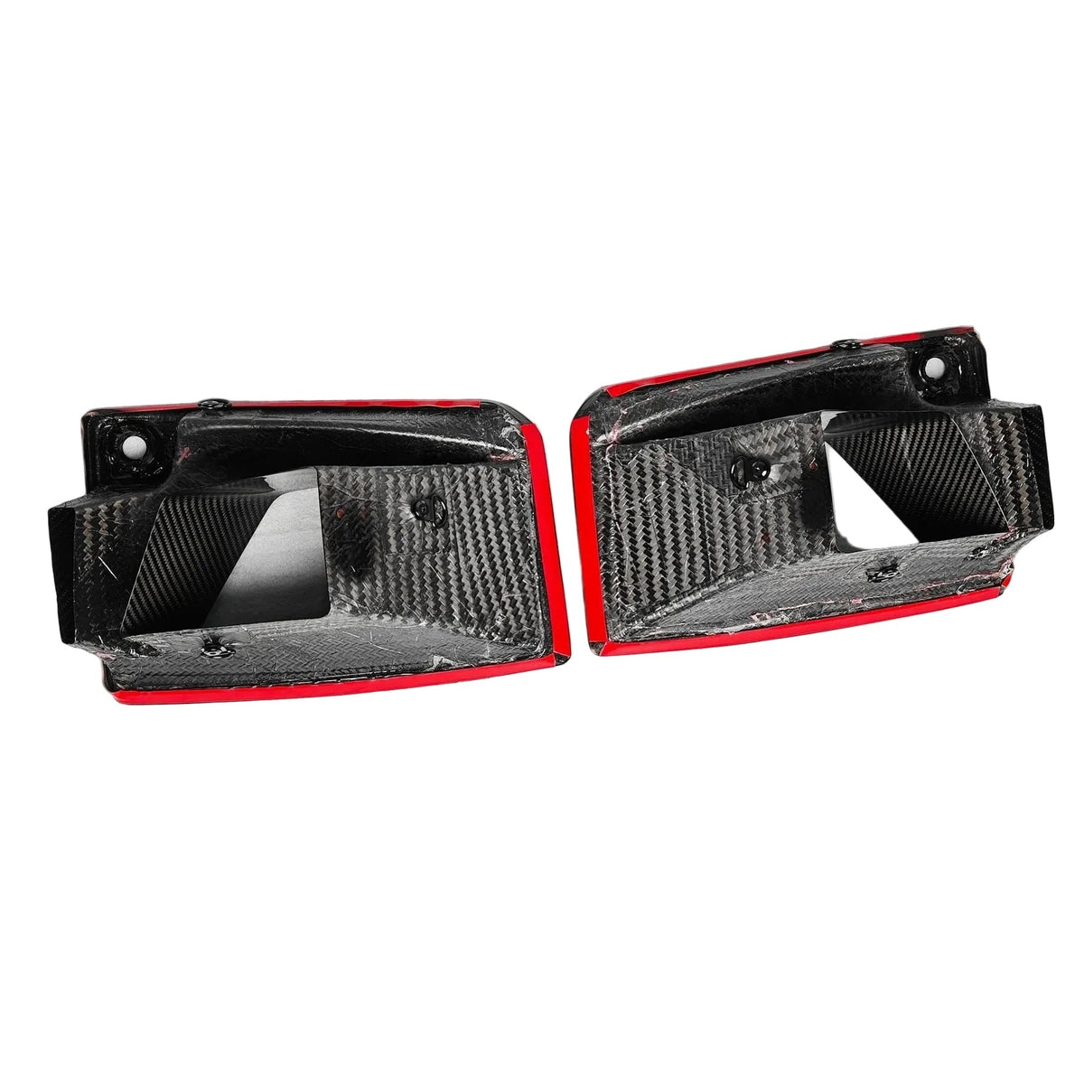 AlpineX Dynamics TR Style Pre-preg Dry Carbon Fiber Front Duct For BMW G87 M2