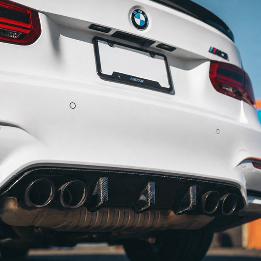 AlpineX Dynamics MP Style Carbon Fiber Rear Diffuser For BMW F8X M3 M4