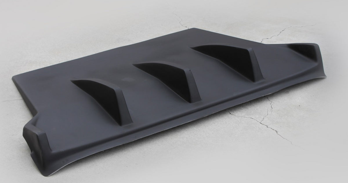 2011-2014 Subaru WRX/STi (Sedan) Rear Finned Diffuser - FRP — 1