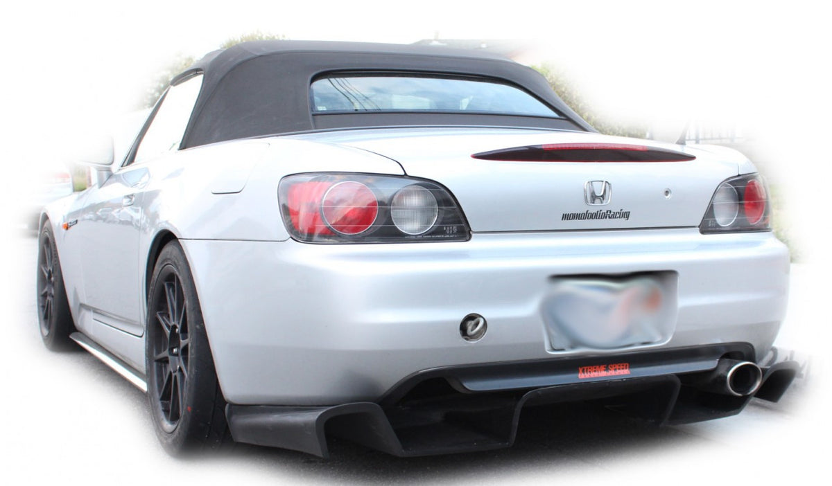 2000-2009 Honda S2000 SP Style Rear Diffuser - FRP — 3