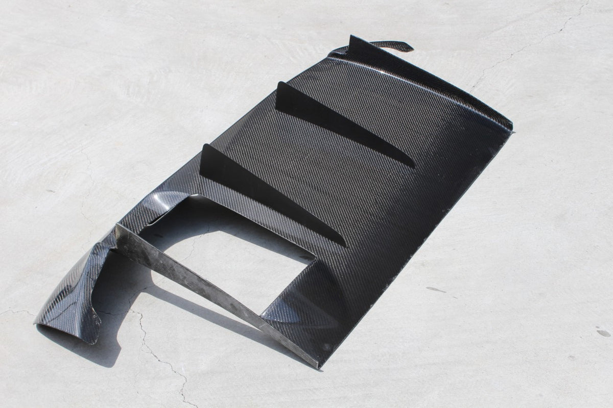 2002-2007 Subaru WRX STi Mature Style Rear Diffuser - Carbon Fiber — 10
