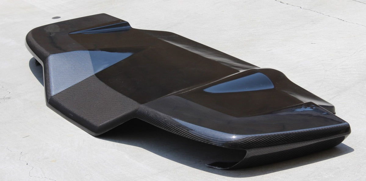 2002-2007 Subaru Impreza WRX STi VT Rear Diffuser - Carbon Fiber — 2