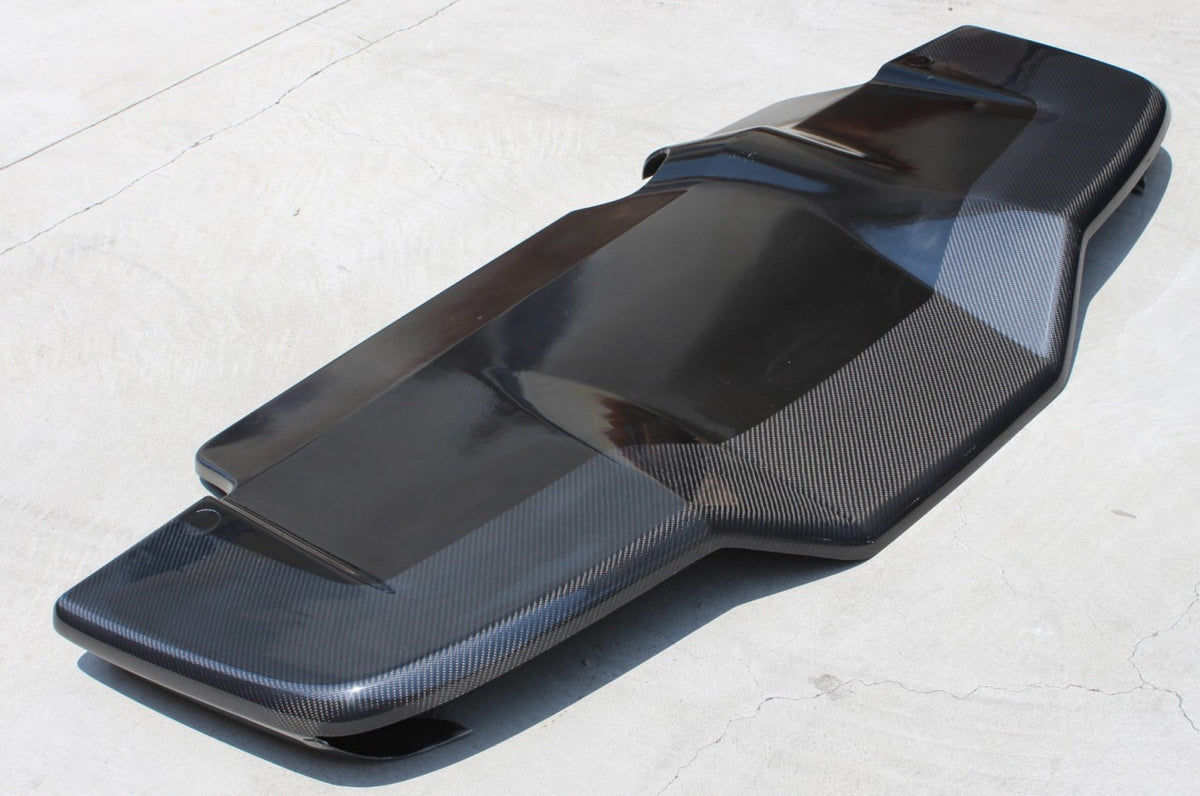 2002-2007 Subaru Impreza WRX STi VT Rear Diffuser - Carbon Fiber — 3