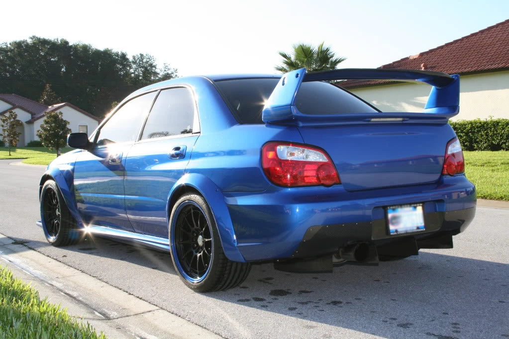 2002-2007 Subaru WRX STi Mature Style Rear Diffuser - FRP — 4