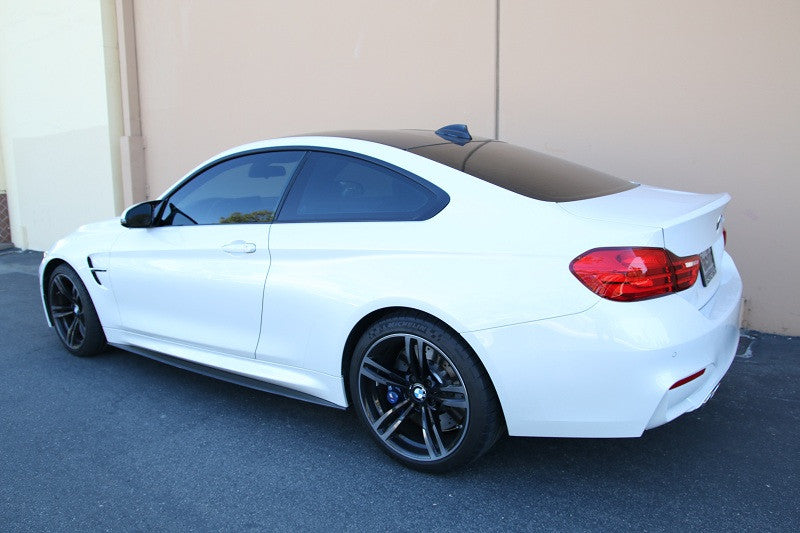 2015+ BMW F82 M4 Side Skirts Splitters Diffusers Extensions - Carbon Fiber — 2