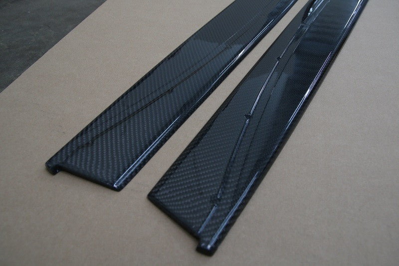 2015+ BMW F82 M4 Side Skirts Splitters Diffusers Extensions - Carbon Fiber — 4