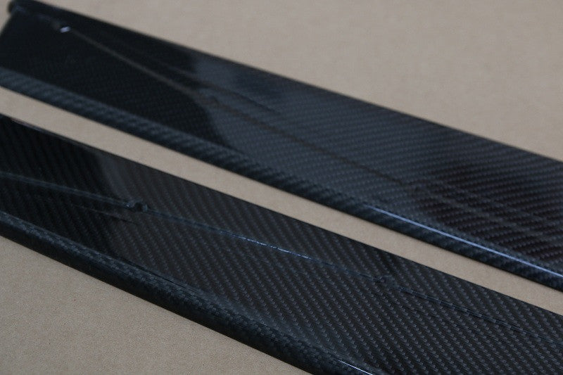 2015+ BMW F82 M4 Side Skirts Splitters Diffusers Extensions - Carbon Fiber — 5